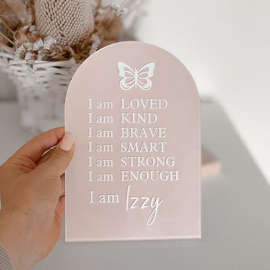 Affirmation Plaque