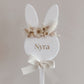 Easter Bunny Floral Wand