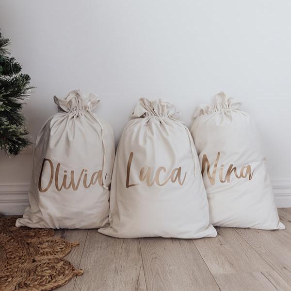 Christmas Velvet Santa Sack